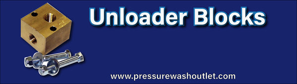 PRESSURE WASHER UNLOADER BLOCKS